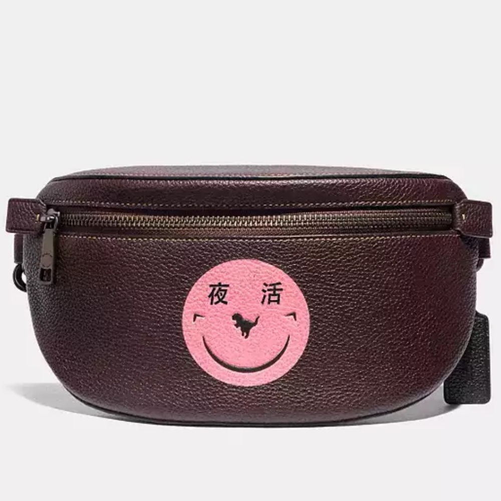 Coach Limited Edition Belt Bag w/ Rexy by Yeti Out Collaboration Sling Crossbody